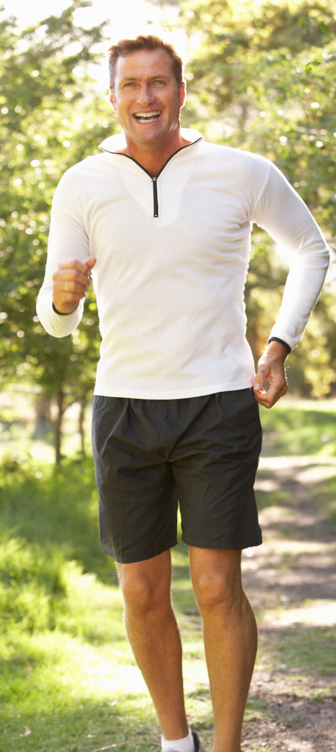 Healthy man